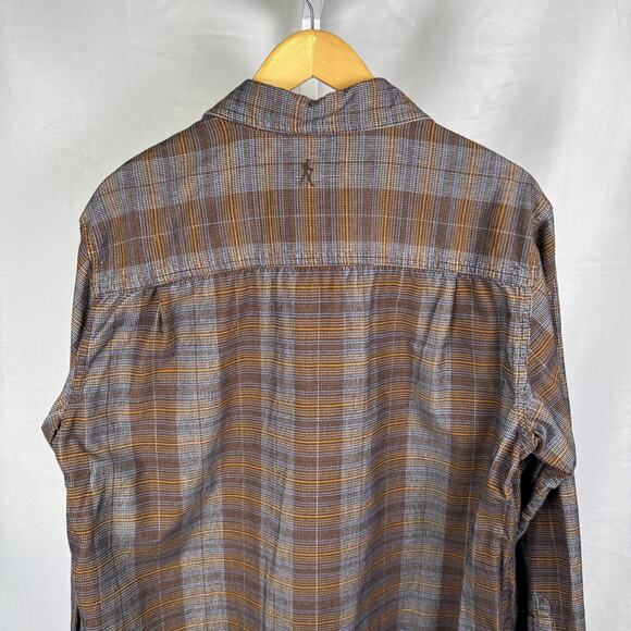 Royal Robbins Long Sleeve Button Up 100% Cotton Dress Shirt Men's Size L… - Picture 6 of 7